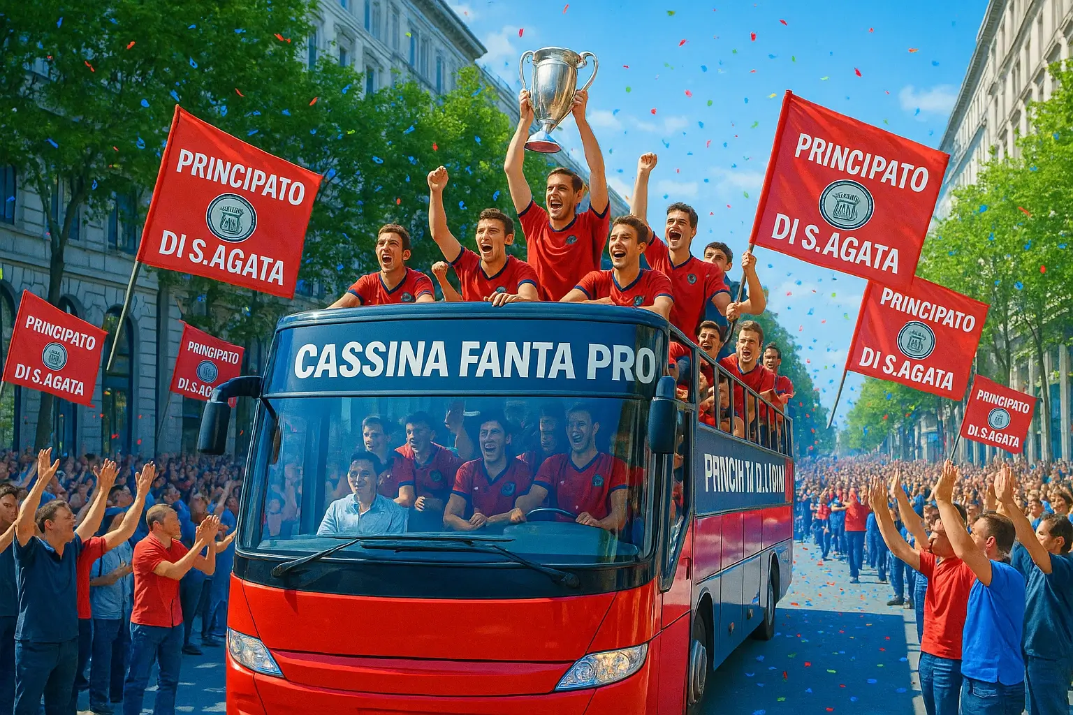 Pullman scoperto cassina fanta pro