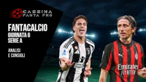 consigli fantacalcio giornata 6