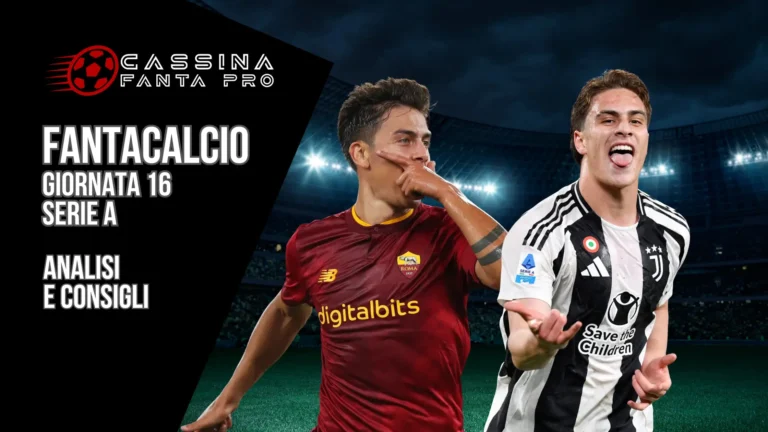 banner consigli fantacalcio giornata 16