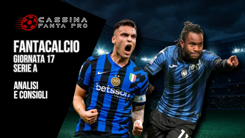 consigli fantacalcio giornata 17 banner