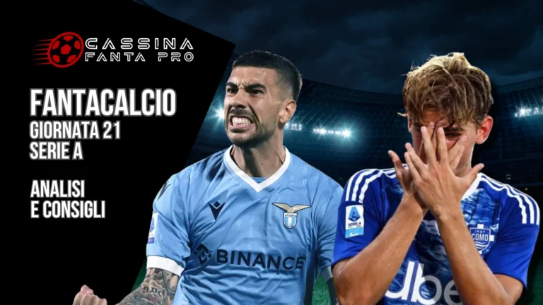 consigli fantacalcio giornata 21 banner